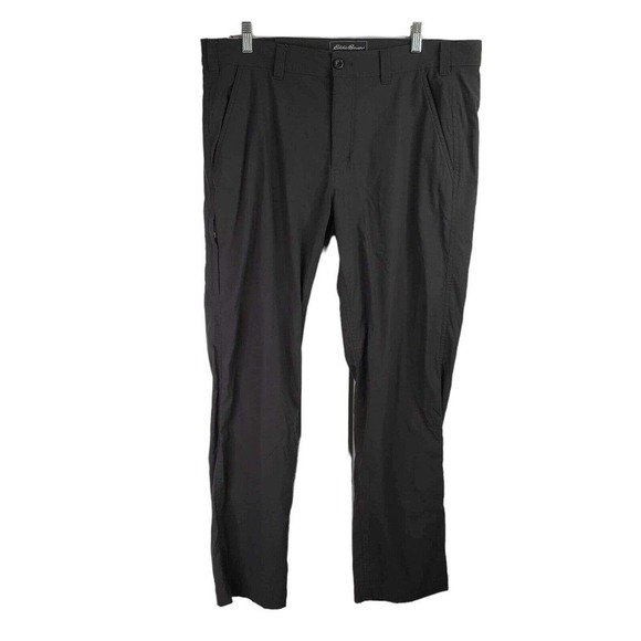 Eddie Bauer Travex Pants Mens Nylon Cargo Straight Hiking Size 36X30 Gray - Picture 2 of 8